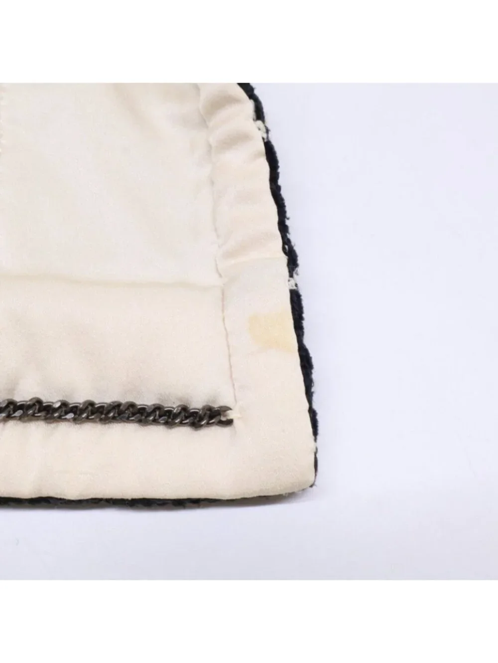 Chanel CC Logo Button Tweed Jacket 38